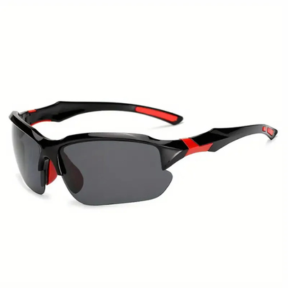Lunettes de Sport Polarisées Haute Performance *Gepolariseerde Sportzonnebril - AdventureVision €20 Electro Paris Noir-Rouge