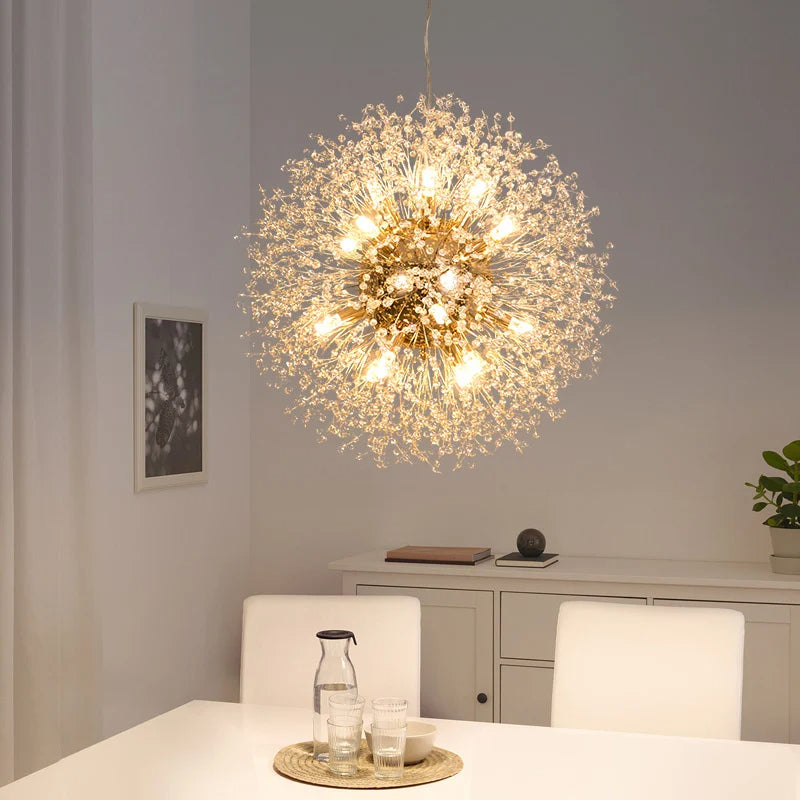 Lustre Cristal Moderne – Élégance Radieuse pour Intérieurs de Luxe Lustre en cristal Electro Paris