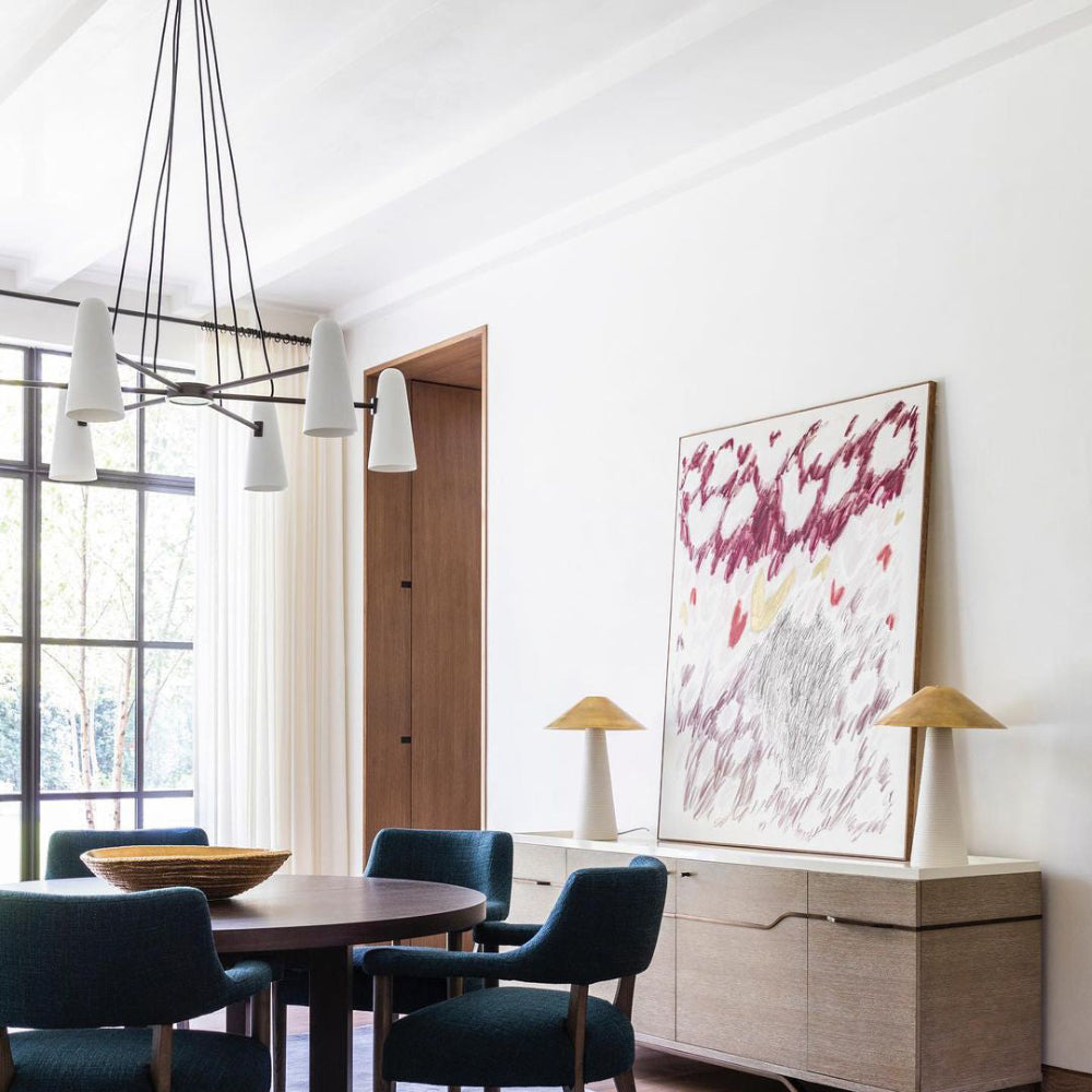 Lustre de plafond élégant avec lumières en forme de boule Ceiling Lamp Electro Paris