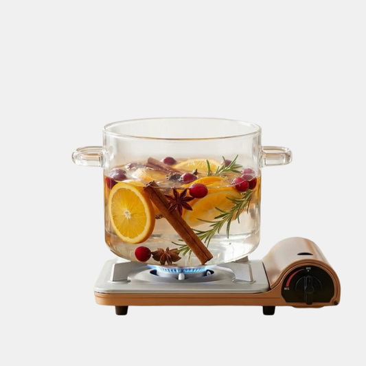 Marmite en Verre Borosilicate – Cuisine Élégante et Durable Cooking Pot Electro Paris 1200 ml / 40,5 oz