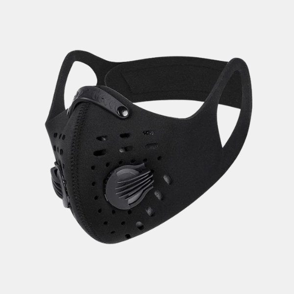 Masque Facial Anti-Pollution Réutilisable et Respirant Electro Paris Noir 1 Pack