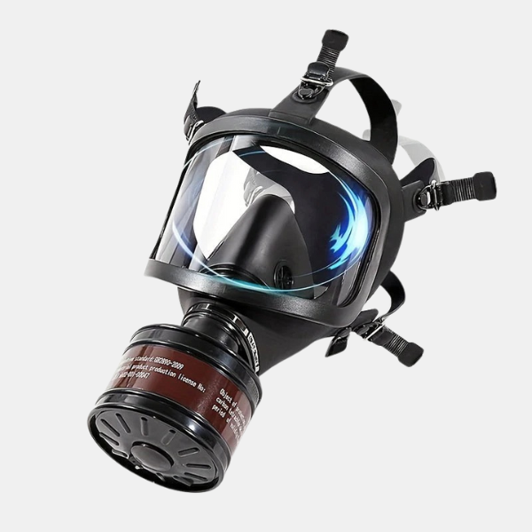 Masque de Protection Tactique Intégral – Sécurité Chimique Complète *Tactical Guardian Volgelaatsgasmasker - Ultieme Bescherming tegen Chemische Gevaren Electro Paris MF14 avec filtre