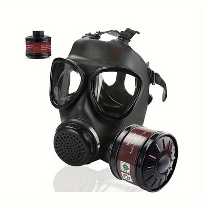 Masque de Protection Tactique Intégral – Sécurité Chimique Complète *Tactical Guardian Volgelaatsgasmasker - Ultieme Bescherming tegen Chemische Gevaren Electro Paris MF87 avec filtre