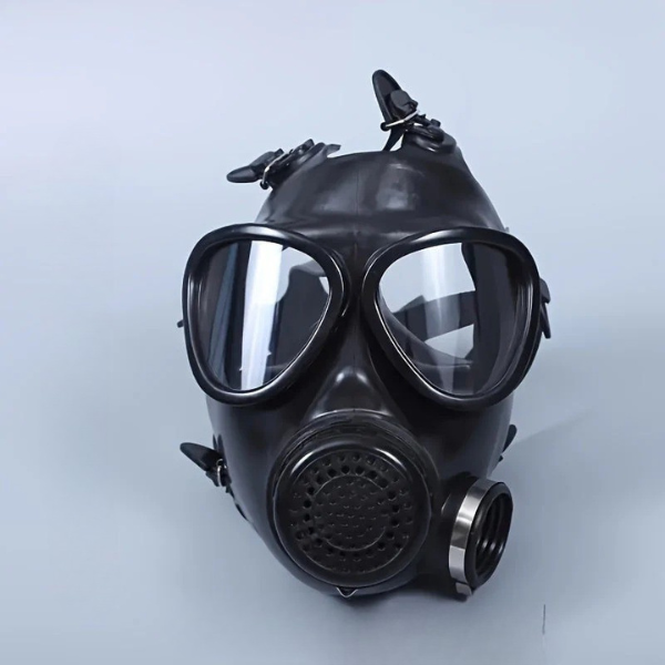 Masque de Protection Tactique Intégral – Sécurité Chimique Complète *Tactical Guardian Volgelaatsgasmasker - Ultieme Bescherming tegen Chemische Gevaren Electro Paris