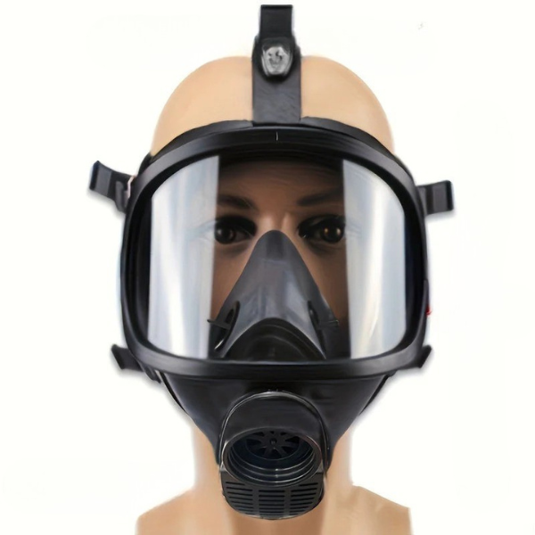 Masque de Protection Tactique Intégral – Sécurité Chimique Complète *Tactical Guardian Volgelaatsgasmasker - Ultieme Bescherming tegen Chemische Gevaren Electro Paris