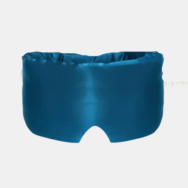 Masque de Nuit Satiné – Confort Luxueux pour un Sommeil Profond Electro Paris Bleu