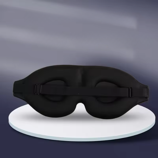 Masque de Sommeil 3D – Coussin Oculaire Doux et Respirant pour Obscurité Totale 3D Contoured Sleep Mask Electro Paris