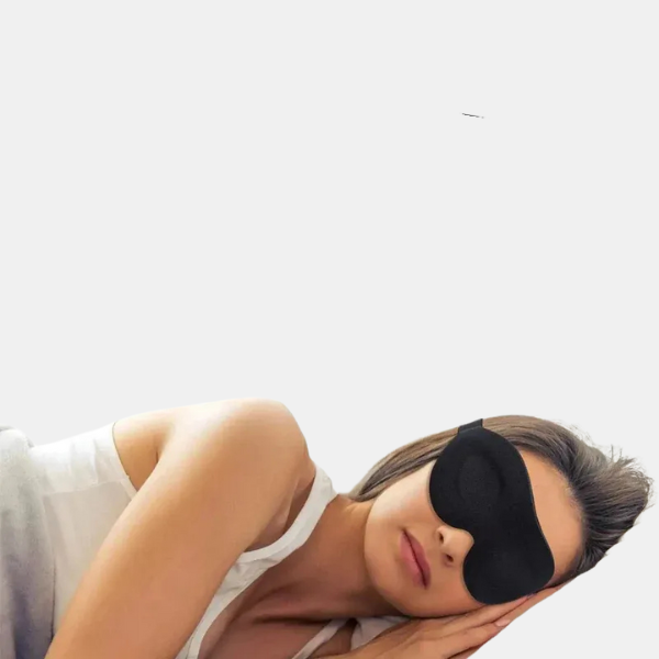 Masque de Sommeil 3D – Coussin Oculaire Doux et Respirant pour Obscurité Totale 3D Contoured Sleep Mask Electro Paris