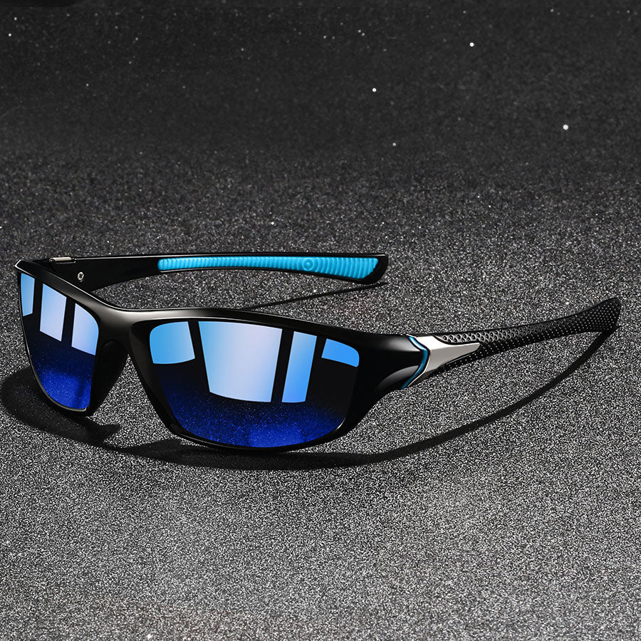 Lunettes de Soleil de Sport Polarisées pour Hommes – Réduction Ultime des Reflets Sunglasses Electro Paris Bleu