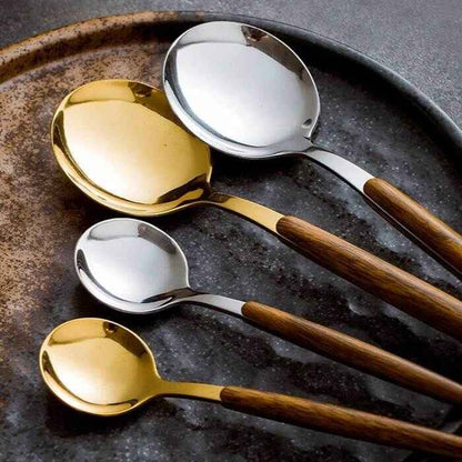 Ménagère de 30 Pièces Élégante en Acier Inoxydable – Couverts de Table Complets Couverts Electro Paris