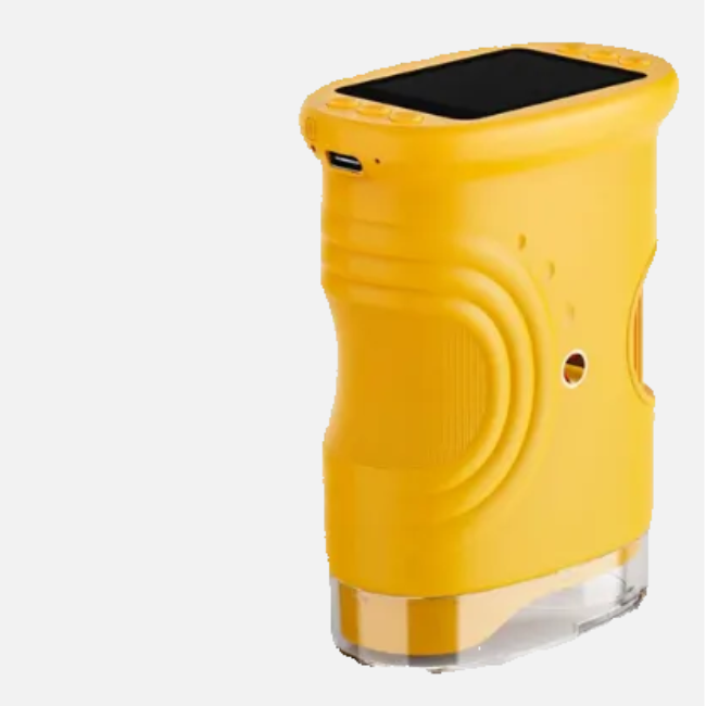 Microscope Junior – Kit d’Aventure et Cartes Éducatives Electro Paris Jaune