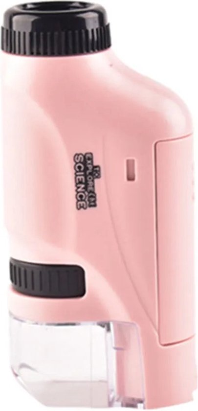 Microscope Portable pour Enfants avec Lumière LED – Jouet STEM de Poche pour Jeunes Explorateurs Microscopes : Microscopes Electro Paris