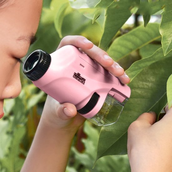 Microscope Portable pour Enfants avec Lumière LED – Jouet STEM de Poche pour Jeunes Explorateurs Microscopes : Microscopes Electro Paris