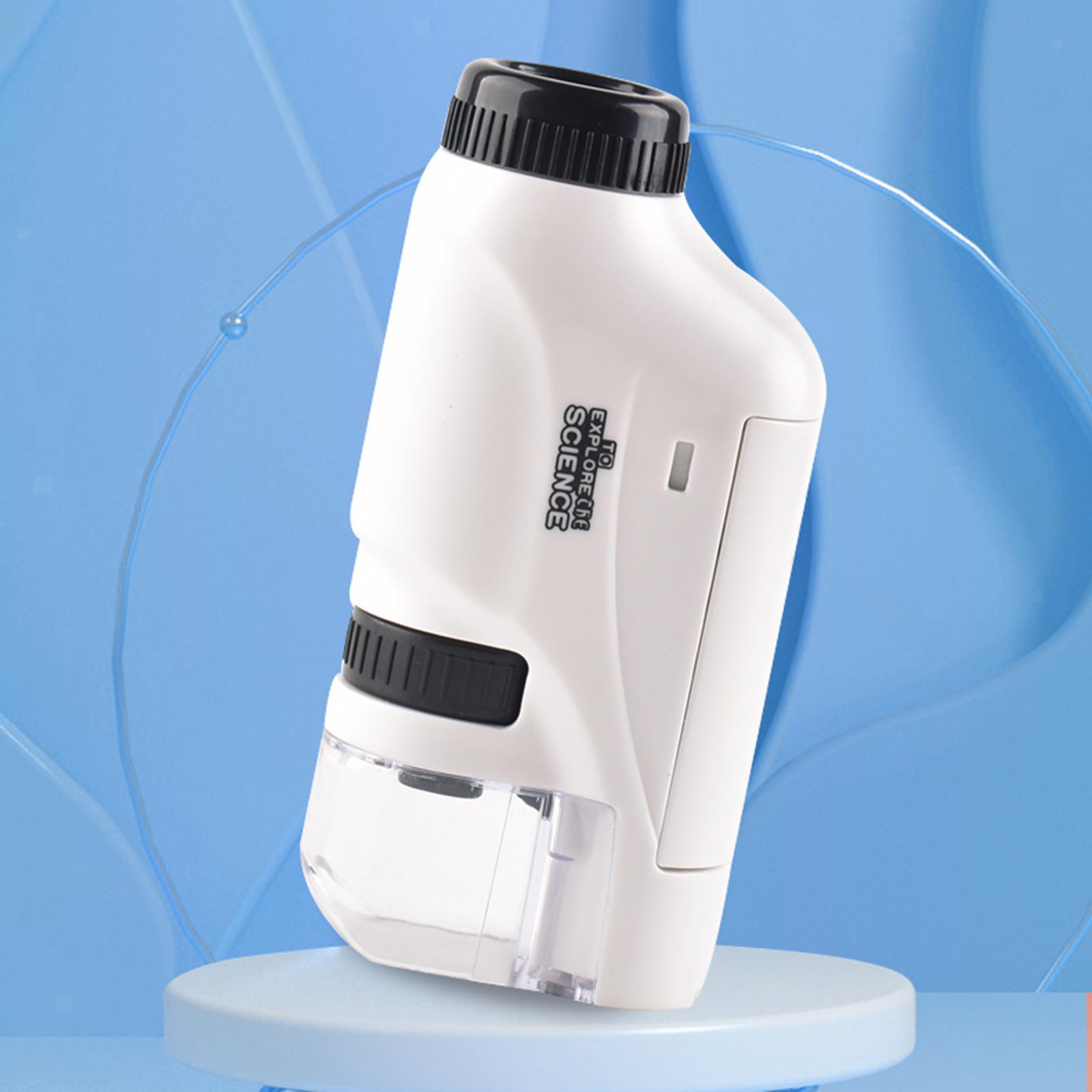 Microscope Portable pour Enfants avec Lumière LED – Jouet STEM de Poche pour Jeunes Explorateurs Microscopes : Microscopes Electro Paris