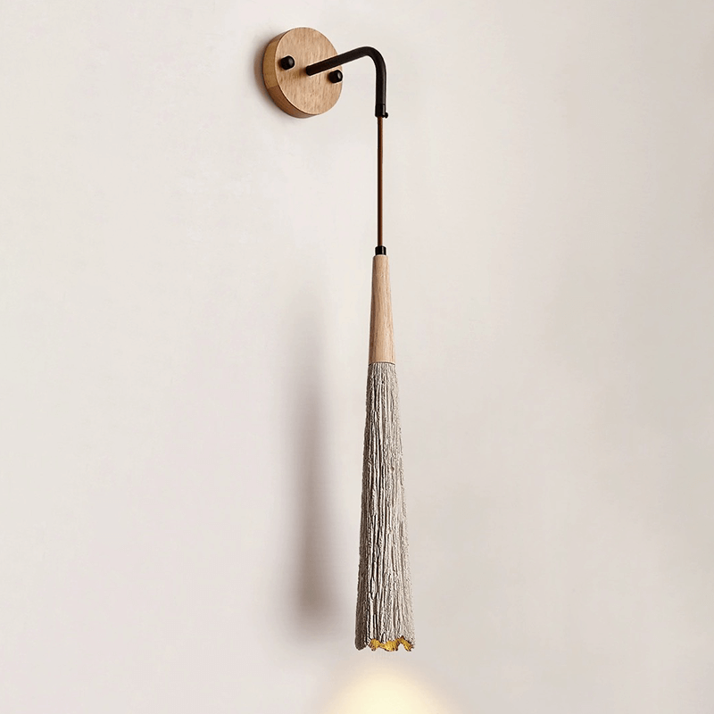 Applique Murale En Bois Massif Texturé Style Milieu Du Siècle Pour Intérieurs Chaleureux Et Élégants Wall Light Fixtures Electro Paris C