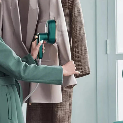 Mini Fer à Vapeur avec Semelle en Titane – Défroisseur à Main Portable pour Voyage Fers à repasser Electro Paris