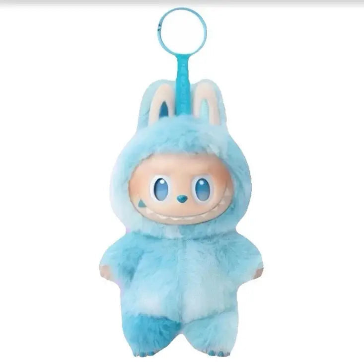 Mini Monster Peluche Porte-Clés – Compagnon Mignon & Collectible Home Decor Electro Paris Bleu clair