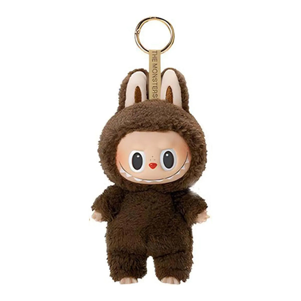 Mini Monster Peluche Porte-Clés – Compagnon Mignon & Collectible Home Decor Electro Paris Marron foncé