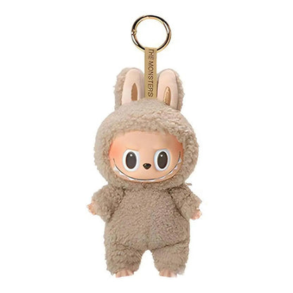 Mini Monster Peluche Porte-Clés – Compagnon Mignon & Collectible Home Decor Electro Paris Marron clair