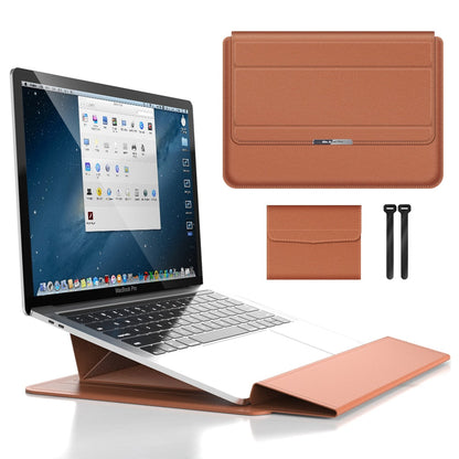 Housse Pour Ordinateur Portable Étanche Résistante Aux Chocs Avec Support Intégré Multifonctionnel Laptop stand Electro Paris