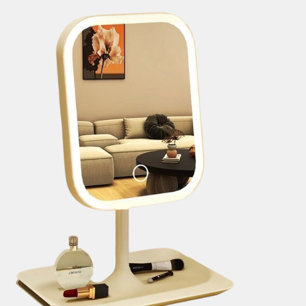 Miroir LED Tactile – Éclairage Idéal pour un Maquillage Parfait Makeup Mirrors Electro Paris Blanc