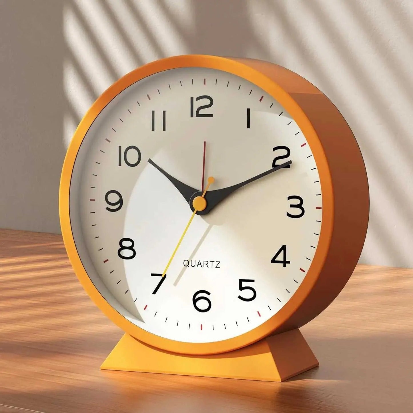 Réveil Rétro Silencieux Avec Lumière – Horloge de Chevet Vintage Sans Tic-Tac, Fonctionnant À Pile Pour Chambre ou Bureau Alarm Clocks Electro Paris