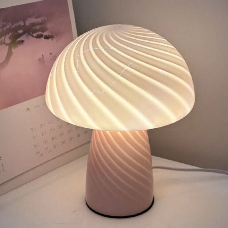 Lampe de table champignon en verre minimaliste moderne pour un éclairage d'ambiance Table Lamp Electro Paris
