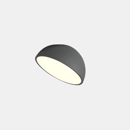 Plafonnier LED rond moderne Ceiling Lamp Electro Paris Noir D20*H20cm Lumière chaude