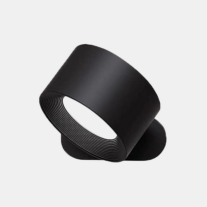 Moderne Schwanenhals-Wandleuchte mit Ablagefläche zum Lesen im Bett Éclairage Electro Paris Noir