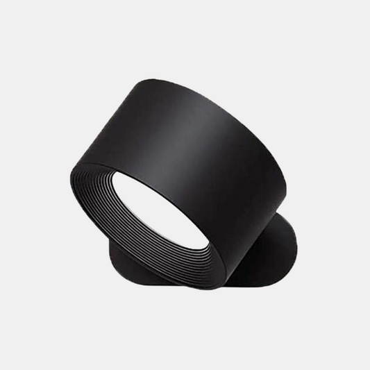 Moderne Schwanenhals-Wandleuchte mit Ablagefläche zum Lesen im Bett Éclairage Electro Paris Noir