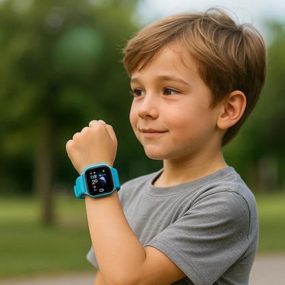 Montre Connectée Enfant Étanche avec GPS et Appels Vidéo – Légère et Pratique Montre connectée Electro Paris