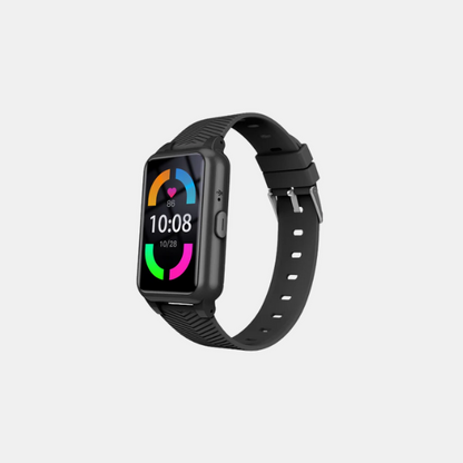 Montre Connectée d'Alerte Médicale pour Seniors – Traceur GPS avec Détection de Chute et SOS Technologie portable Electro Paris Noir