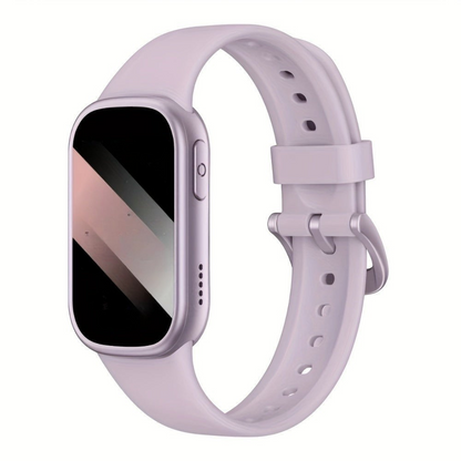 Montre Connectée Étanche IP68 pour Femme – Suivi de Fitness Élégant en Silicone Montre intelligente Electro Paris Violet
