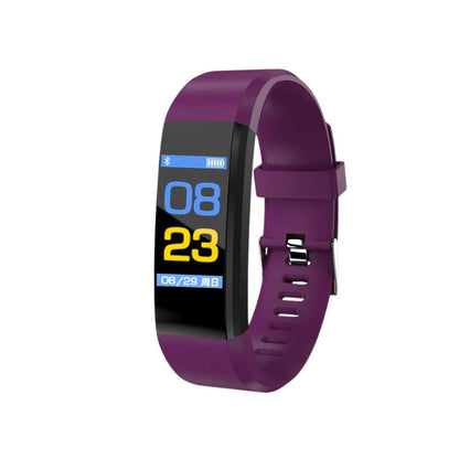 Montre Connectée Senior avec Suivi de Santé – Fréquence Cardiaque et Étanchéité Technologie portable Electro Paris Violet