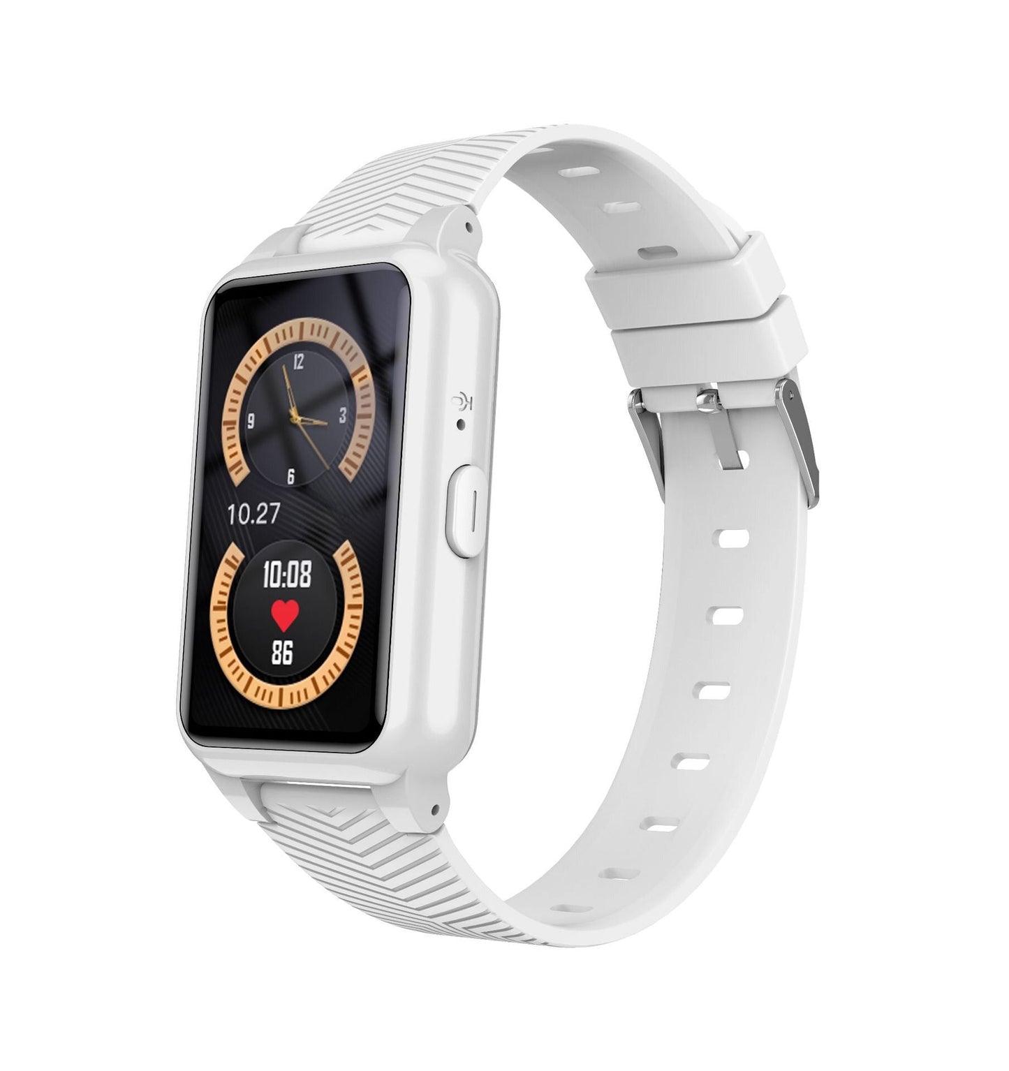 Montre Connectée d'Alerte Médicale pour Seniors – Traceur GPS avec Détection de Chute et SOS Technologie portable Electro Paris Blanc