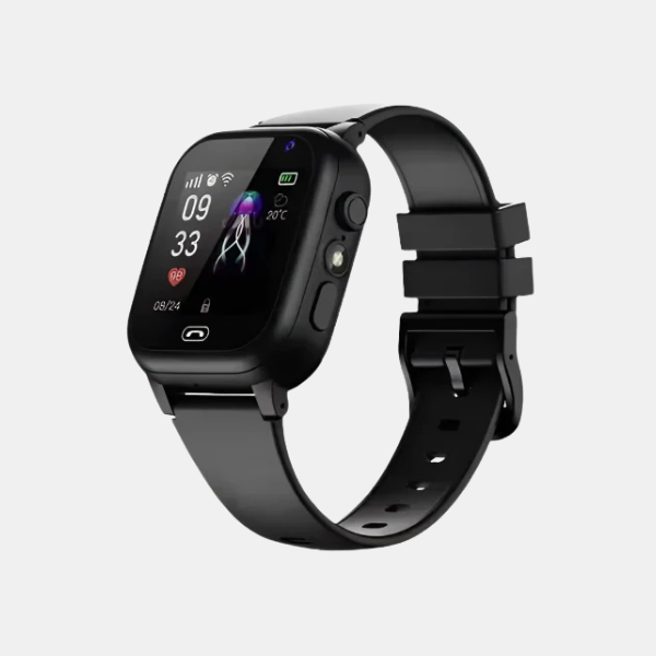 Montre Intelligente GPS pour Enfants – Smartwatch avec Traceur GPS et Appels Montres intelligentes Electro Paris Noir