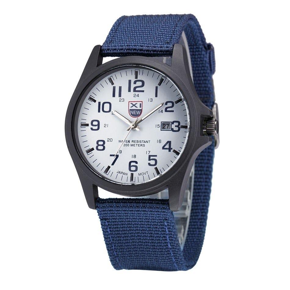 Montre Militaire Tactique pour Homme – Smartwatch Robuste pour Randonnée Montres Electro Paris Bleu