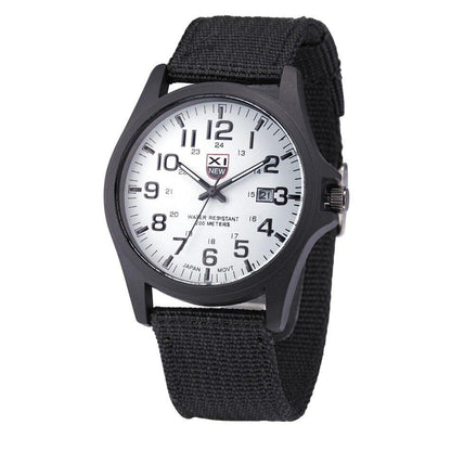 Montre Militaire Tactique pour Homme – Smartwatch Robuste pour Randonnée Montres Electro Paris Noir et Blanc