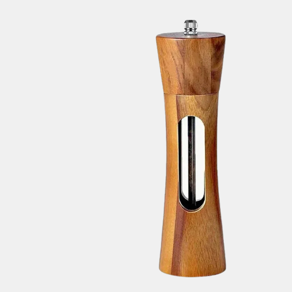 Moulin Électrique en Bois pour Sel et Poivre – Élégant et Fonctionnel avec Noyau en Céramique Młynki do przypraw Electro Paris 1 Pièce