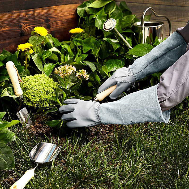 Gants De Jardinage Multifonctionnels Antidérapants Avec Protection Renforcée Et Poignet Élastique Ajustable Gloves Electro Paris
