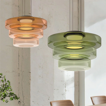 Lampe Suspendue – Lámpara Colgante De Vidrio Estilo Moderno Ceiling Light Electro Paris