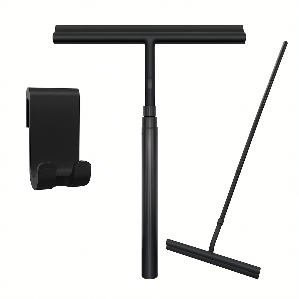 Raclette de Douche Télescopique avec Long Manche pour Nettoyage Facile de Salle de Bain Outils de nettoyage pour salle de bain Electro Paris Default