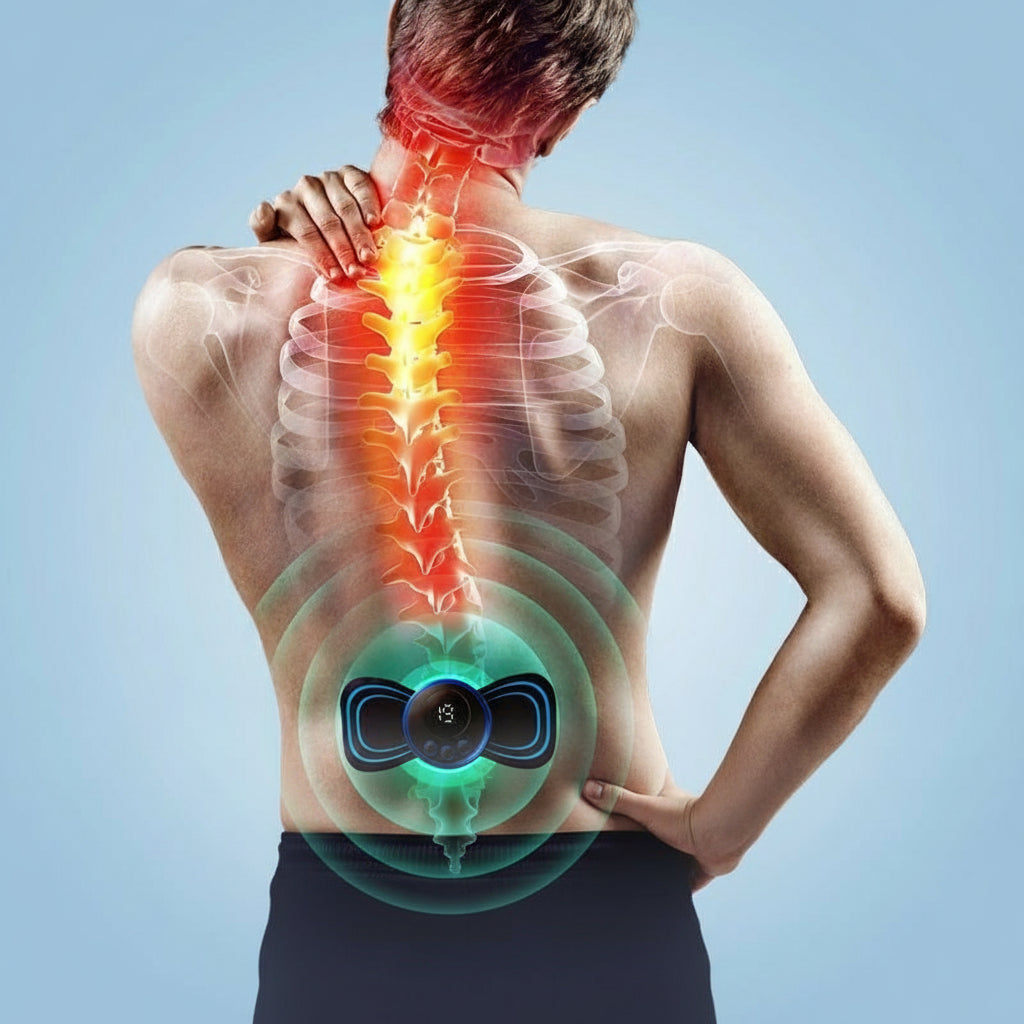 Dispositif Neuro Correctif Intelligent Pour Le Soulagement Des Douleurs Dorsales Et L’Alignement De La Colonne Vertébrale Massager Electro Paris