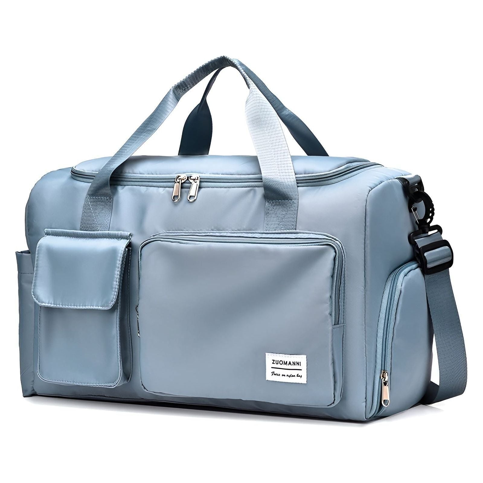 Sac de Voyage Spacieux Étanche Avec Compartiments Multiples Pour Hommes Et Femmes Travel bag Electro Paris Bleu