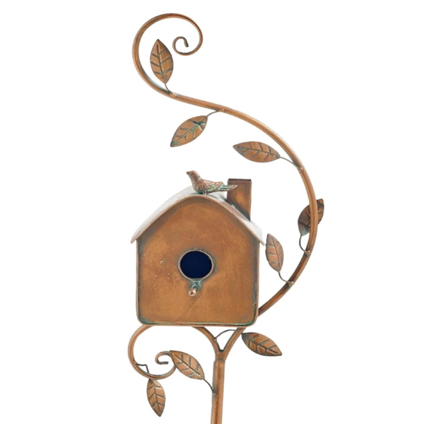 Nichoir en Métal sur Tige pour Jardin Electro Paris Maison avec cheminée