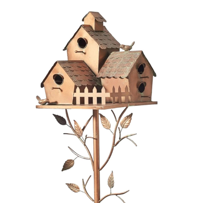 Nichoir en Métal sur Tige pour Jardin Electro Paris Maison trio