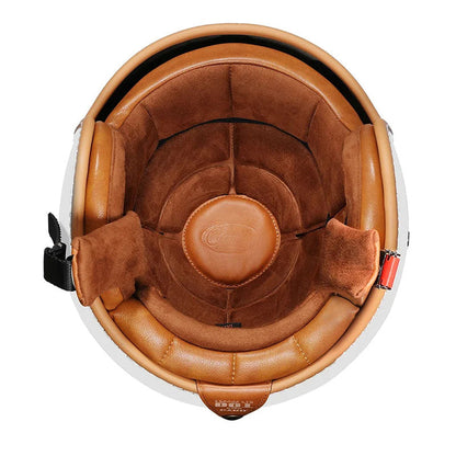 Casque Ouvert Léger Et Rétro Pour Confort Et Sécurité Maximale Black Friday Deal Motorcycle Electro Paris