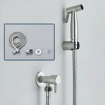 AquaGleam Spray Bidet Mural – Hygiène et Confort Quotidien pour Salle de Bain Moderne