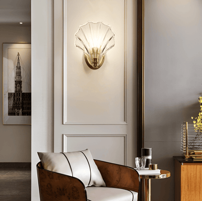 Élégance Minimaliste en Laiton et Verre – Ambiance Côtière Raffinée