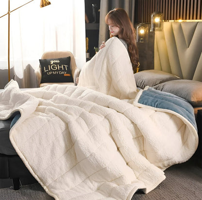 Couverture En Sherpa Ultra-Douce Et Chaude Pour Un Confort Absolu Beddings Electro Paris